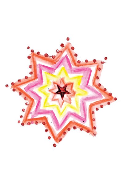 Cardboard Snowflakes & Stars - Pack of 120