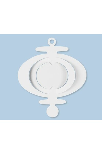 Cardboard Hanging Ornaments - Pack of 40
