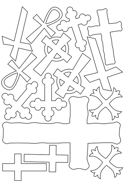 Cardboard Crosses - Pack of 150