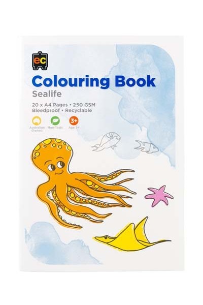 Sea Life Colouring Book