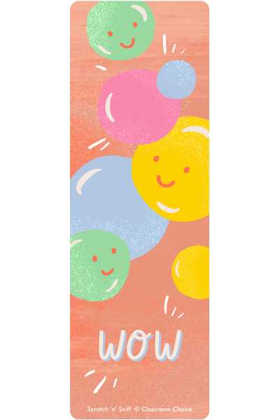 Bubblegum Scented Bookmarks (Pack of 35)