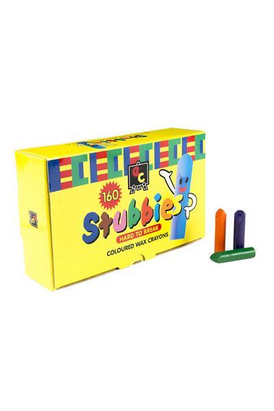Stubbies' Crayons - 160 Pieces School Pack