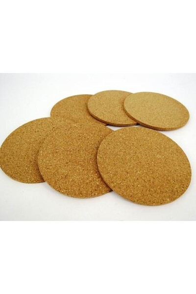 Cork Coasters - Pack of 6