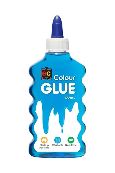 Coloured Glue 177ml - Blue