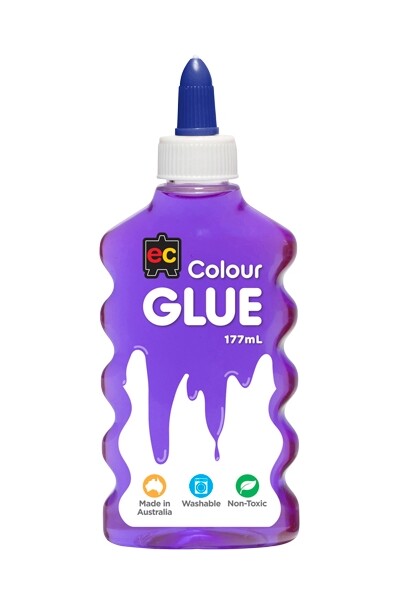 Coloured Glue 177ml - Purple