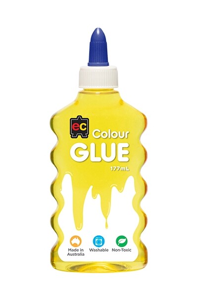 Coloured Glue 177ml - Yellow