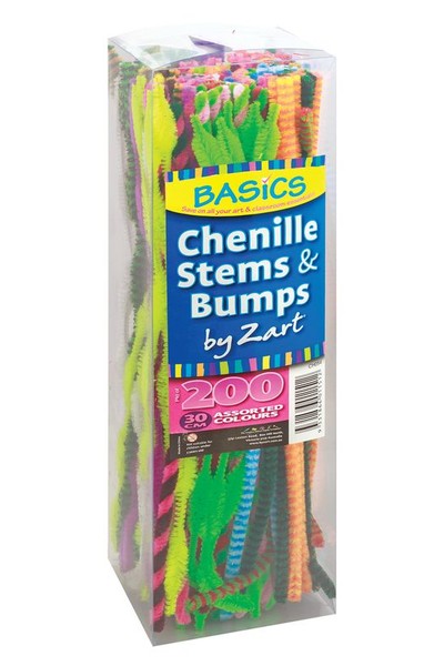 Basics - Chenille Stems & Bumps (Pack of 200)