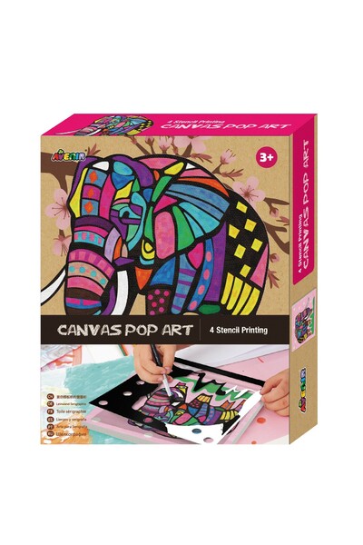 Avenir - Canvas Pop Art: Elephant