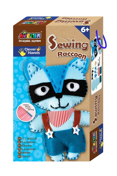 Avenir - Sewing Kit: Raccoon