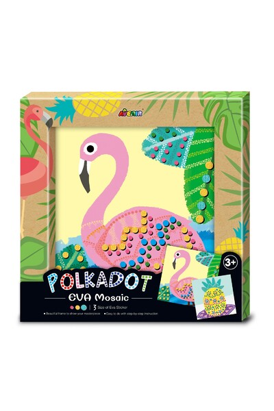 Avenir - Polkadot EVA Mosaic: Flamingo