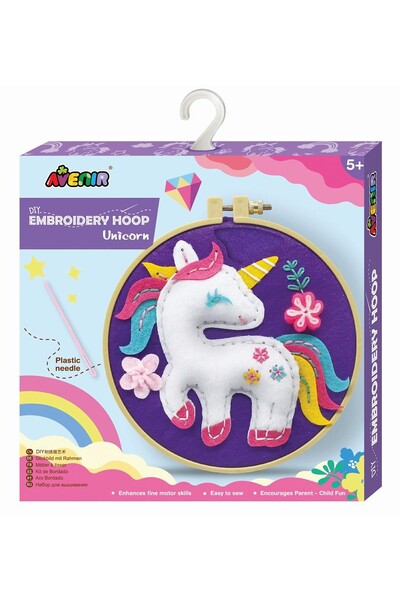 Avenir Embroidery Hoop - Unicorn