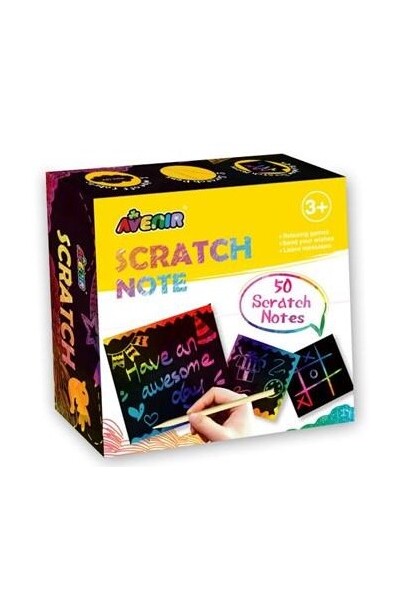 Avenir Scratch Note Book