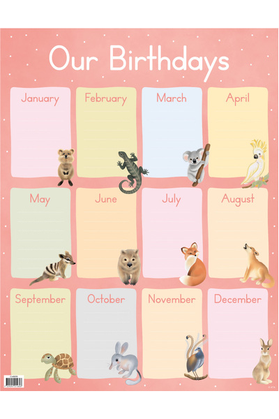 Learning Resources Birthday Pocket Chart