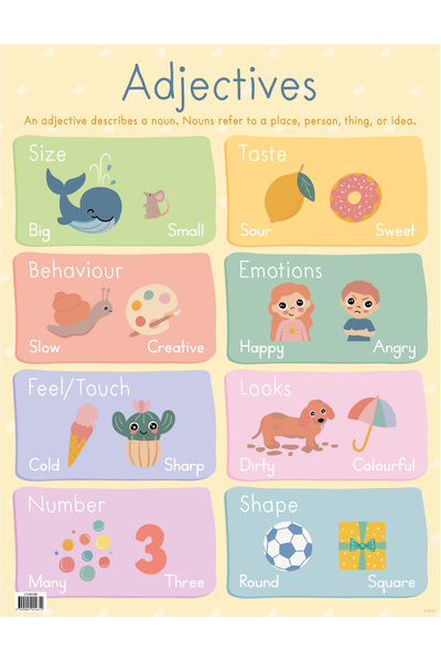 Adjectives Chart