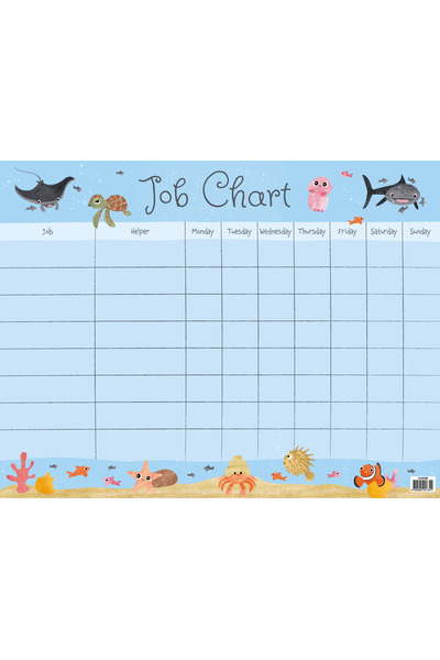 Ocean Explorers (Sea Creatures) - Jobs & Rewards Incentive Chart
