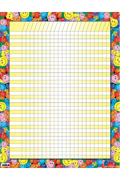 Smiley Faces Incentive Chart (Previous Design)