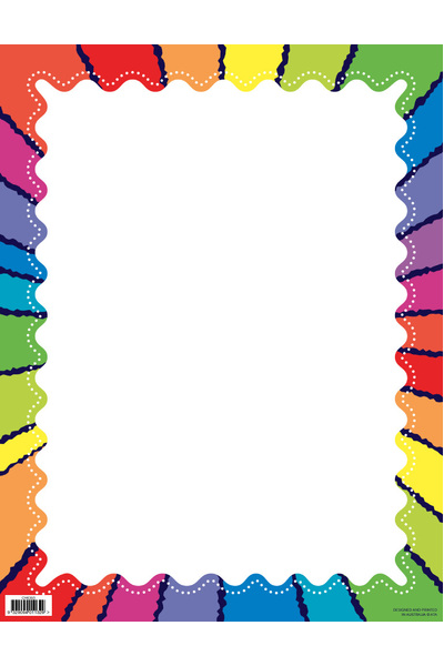 Rainbow Stripes Chart