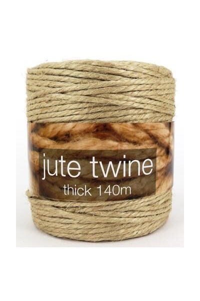 Jute Twine - Thick: 4mm (140m) - Shamrock (CJT2582) Educational Resources  and Supplies - Teacher Superstore