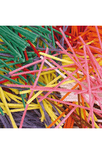 Stems Cotton -15cm: Assorted (Pack of 1000)