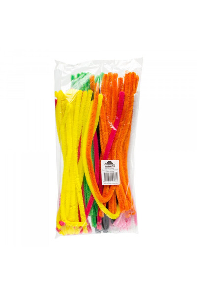 Stems - 30cm x 12mm: Assorted Colours (Pack of 100)