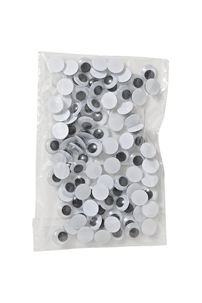 Moving Eyes 7mm - Round (Pack of 100)