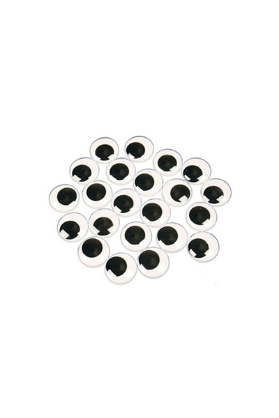 Moving Eyes 15mm - Round (Pack of 100)