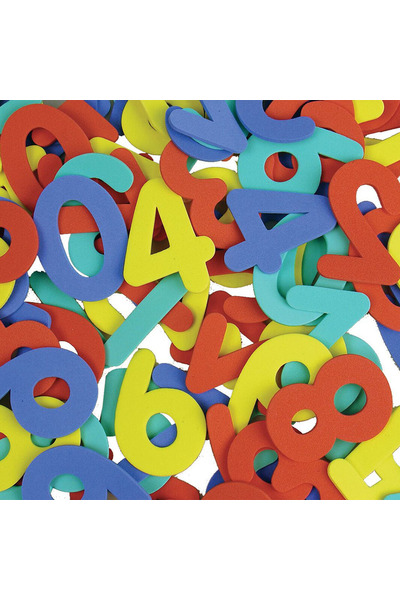 Foam Numbers 5cm - Pack of 100