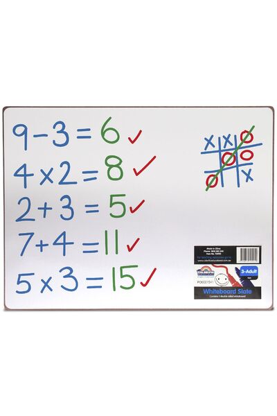 Double Sided Whiteboard: 400mm x 300mm