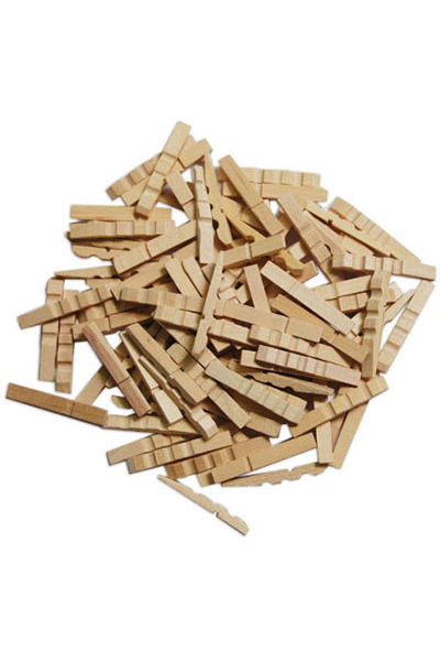 Wooden Half Pegs - Pack of 100