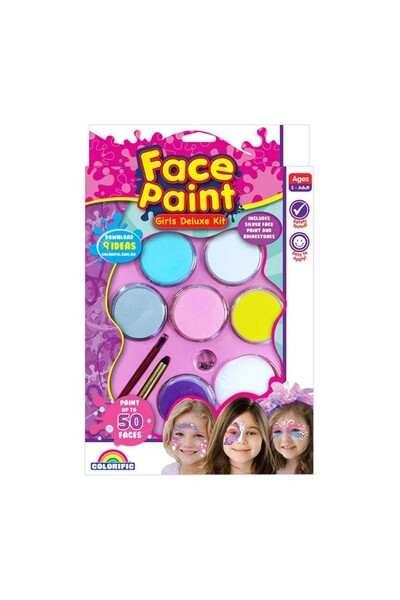 Face Paint Girls Deluxe Kit