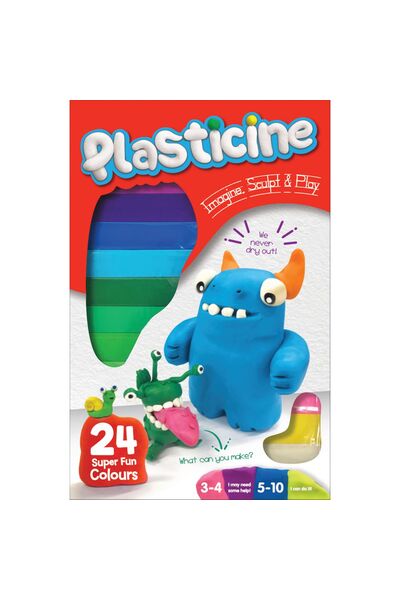Colorific Plasticine - 24 Colours