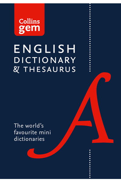 Collins Gem - Dictionary & Thesaurus (6th Edition)