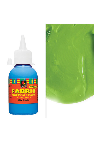 Fabric And Craft Paint 125ml - Lime Green