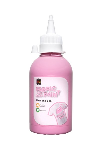Fabric and Craft Paint - 250mL: Pink