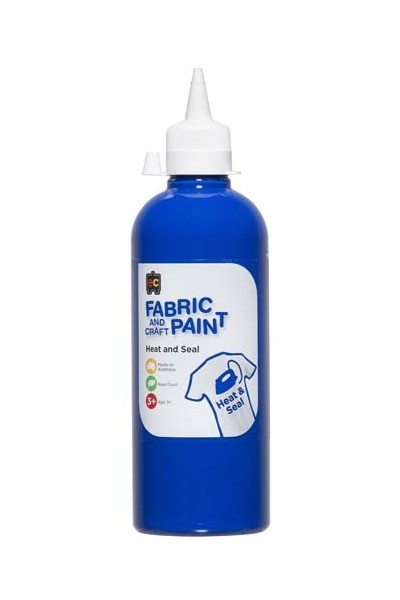 Fabric And Craft Paint 500ml - Dark Blue
