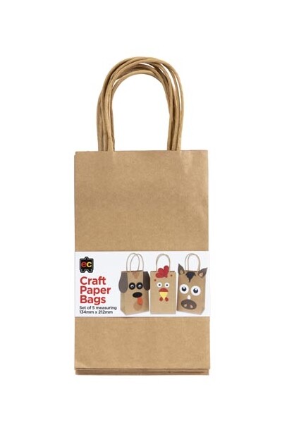 Craft Paper Bags - Set of 5