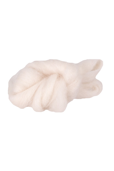 Crafting Combed Wool - Coarse: Natural (100g)