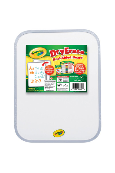 Crayola Dry Erase Board 280x215mm, Crayola Wooden Dry Erase Board