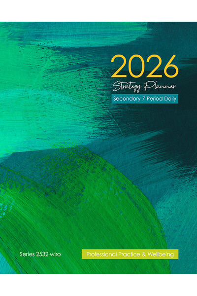 Secondary Strategy 7-Period Planner 2026 (Daily) - Wiro Bound