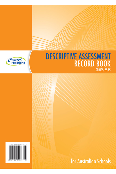 Descriptive Assessment Record Book - Wiro Bound