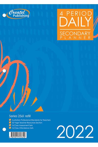 Secondary 4 Period Planner (Daily) - Loose Leaf
