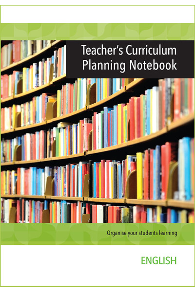 Teacher's Curriculum Planning Notebook - English