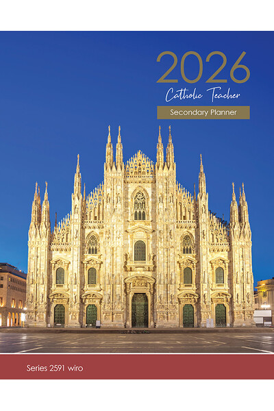 Secondary Catholic Planner 2026 (Weekly) - Wiro Bound