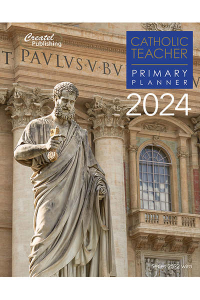 Primary Catholic Planner 2024 (Weekly) - Wiro Bound
