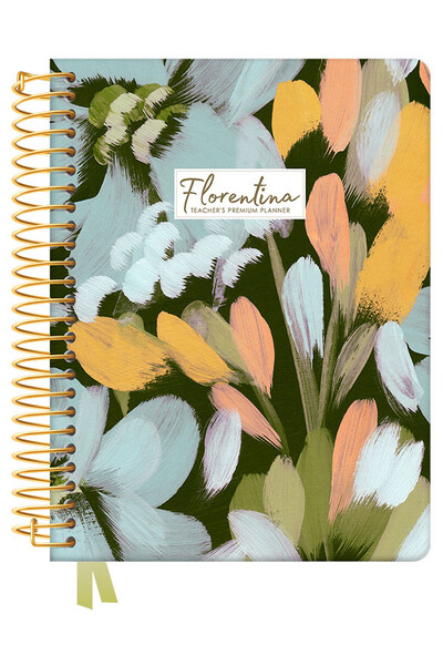 Florentina Premium Planner 2026 (Weekly) - Brushstroke Garden