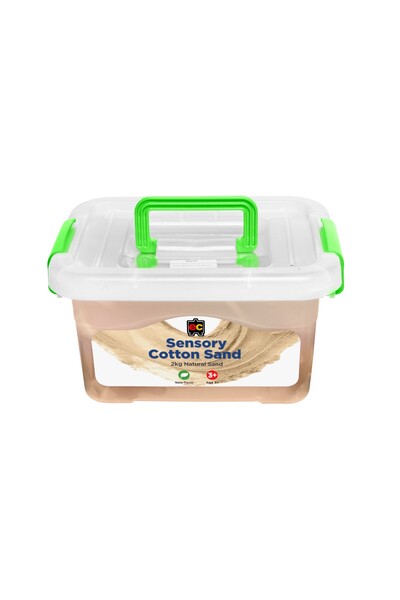Sensory Cotton Sand 2kg Natural