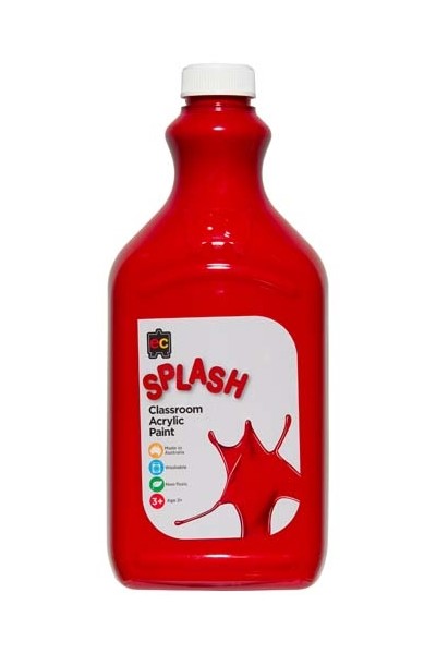 Splash Acrylic Paint 2L - Poppy (Magenta)