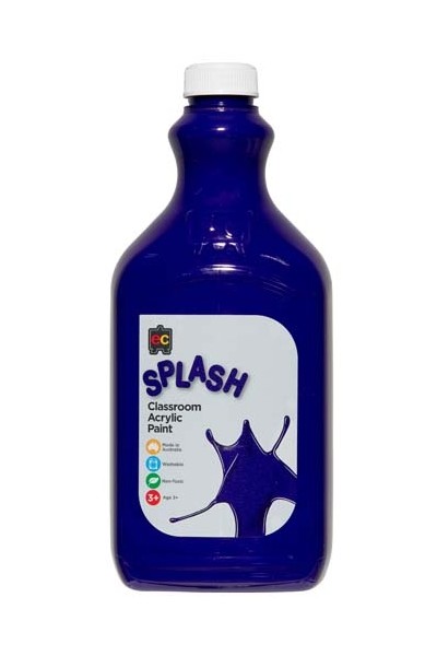 Splash Acrylic Paint 2L - Purple Blast (Purple)