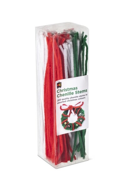 Chenille Stems - Christmas