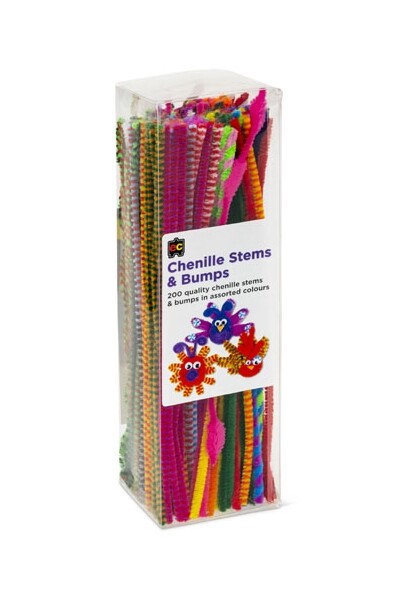 Chenille Stems (30cm) - Pack of 200: Stems & Bumps